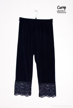 Picture of PLUS SIZE TROUSER WITH LACE